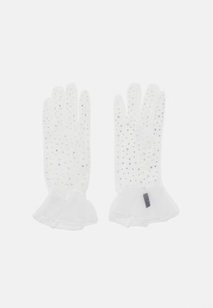 PCLUA PARTY GLOVES - Gants - cloud dancer