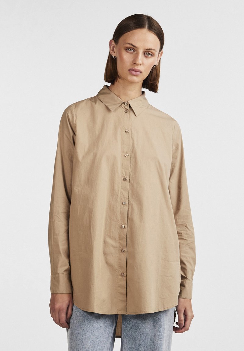 Pieces PCJIVA - Chemisier - silver mink