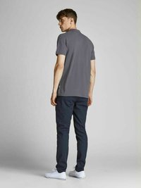 Jack & Jones JJEBASIC POLO - Polo - asphalt