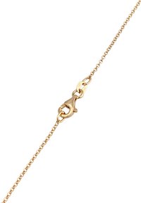 Collier en or avec un fermoir en forme de homard. Comprend de petits maillons entrelacés et une finition brillante. Mesure environ 45 cm de long.