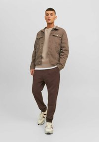 Jack & Jones JPSTGORDON JJBRADLEY - Jogginghose - seal brown