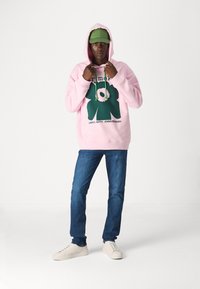 Marimekko LUUPPI UNISEX - Sportinis megztinis - light pink/dark green