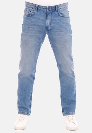 beliebte Marken Mustang OREGON - denim blue Bootcut - Jeans light denim/light-blue