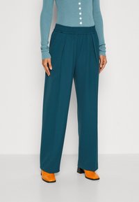 Samsøe Samsøe - JULIA TROUSERS - Kalhoty - atlantic deep Miniatura obrázku 1