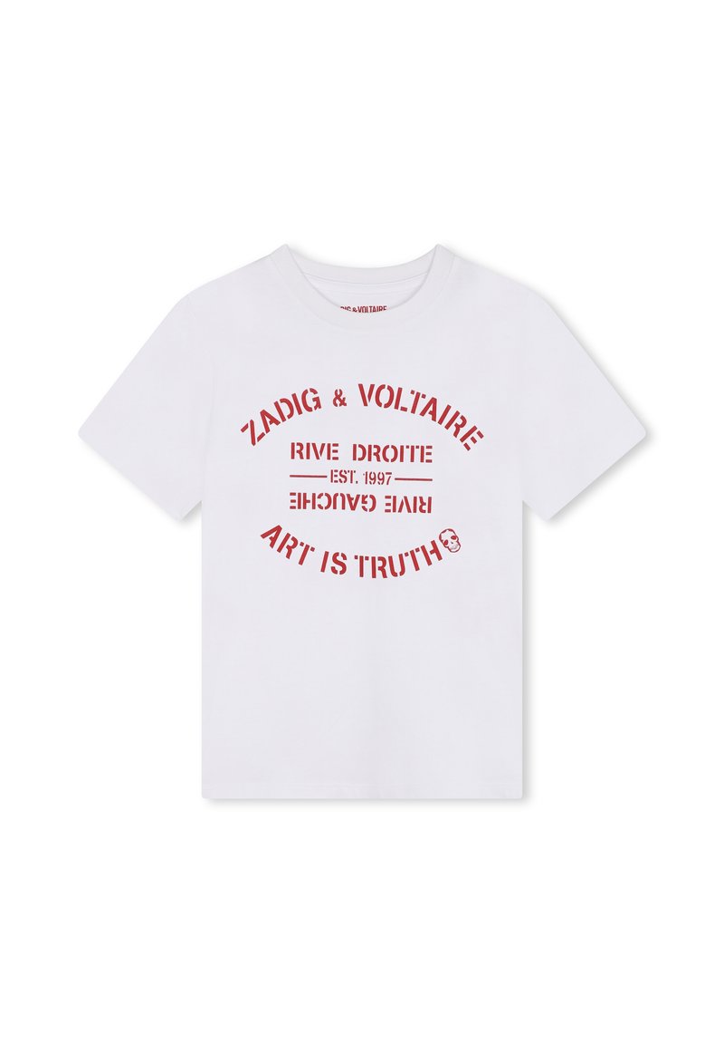 Zadig & Voltaire T-shirt print wit Zadig & Voltaire T-shirt print wit