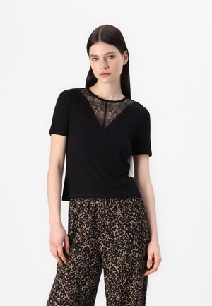 JDYROXY - Print T-shirt - black