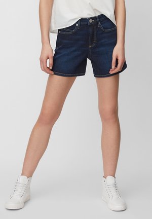 Marc O'Polo DENIM Jeansshort - dark blue