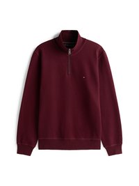 ESSENTIAL ZIP  - Sweatshirt - deep burgundy