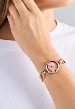 QUARTZ ANALOG LILABEL - Ura - two tone