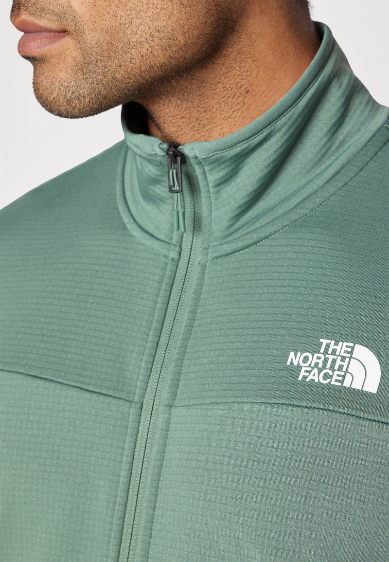 Chaqueta De Forro Polar SOLS North - Talla XL, Color Verde Lima, Abrigada Y Ligera