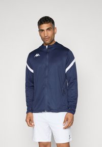 Kappa Veste de survêtement - blue marine/white