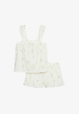 Kappahl, PYJAMA SET WITH FRILL DETAILS - Pyjama - off-white