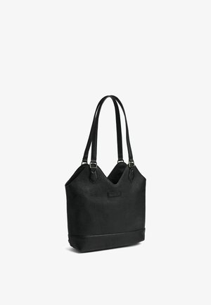 DEPECHE, GOLDEN CHIC - Sac à main - black
