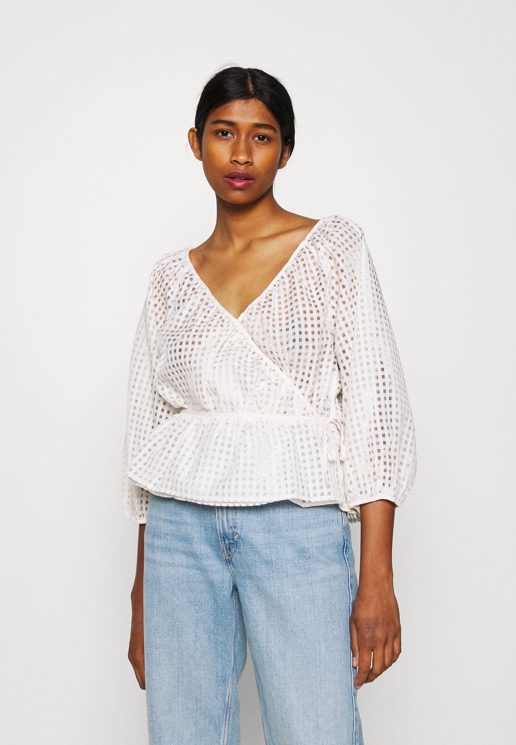 Levi's® DELILAH WRAP - Bluse - sugar 