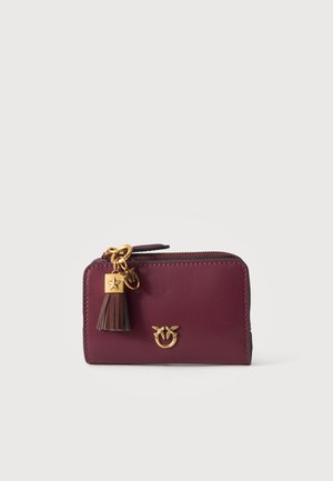 Pinko, MINI WALLET - Портфейл - bordeaux/gold-coloured
