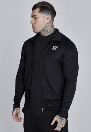 Užtrauktuku užsegamas treningas - black