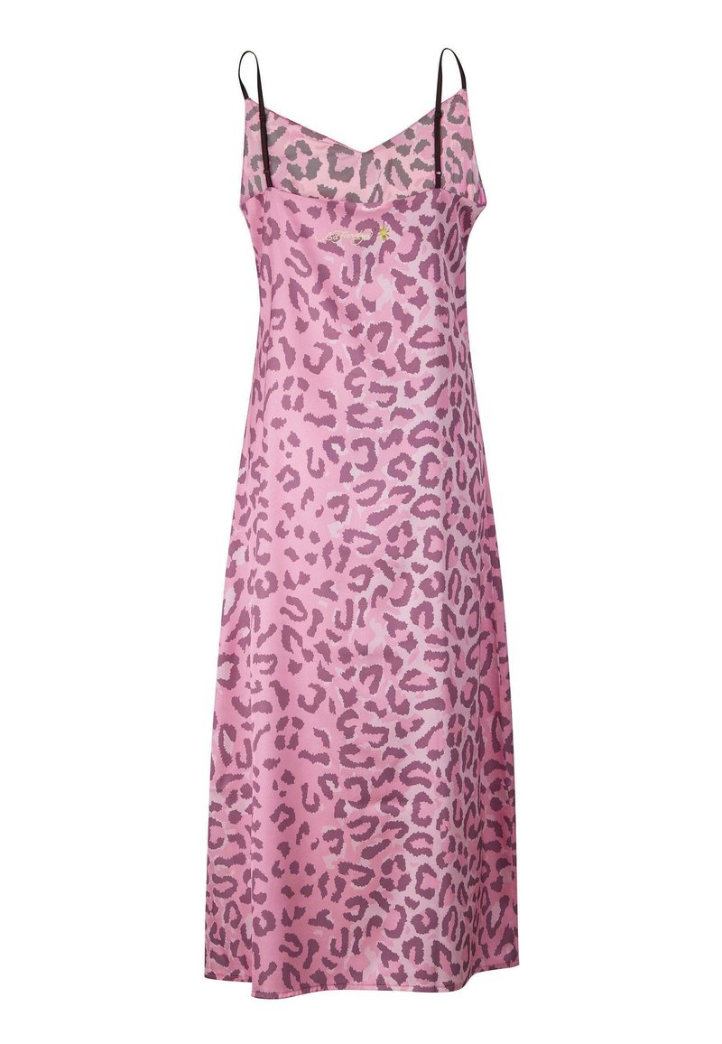 strapless open back dress Pink Stripe Knit Applique Golf Dress Size 2T main image 0