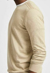 Selected Homme Pullover - beige