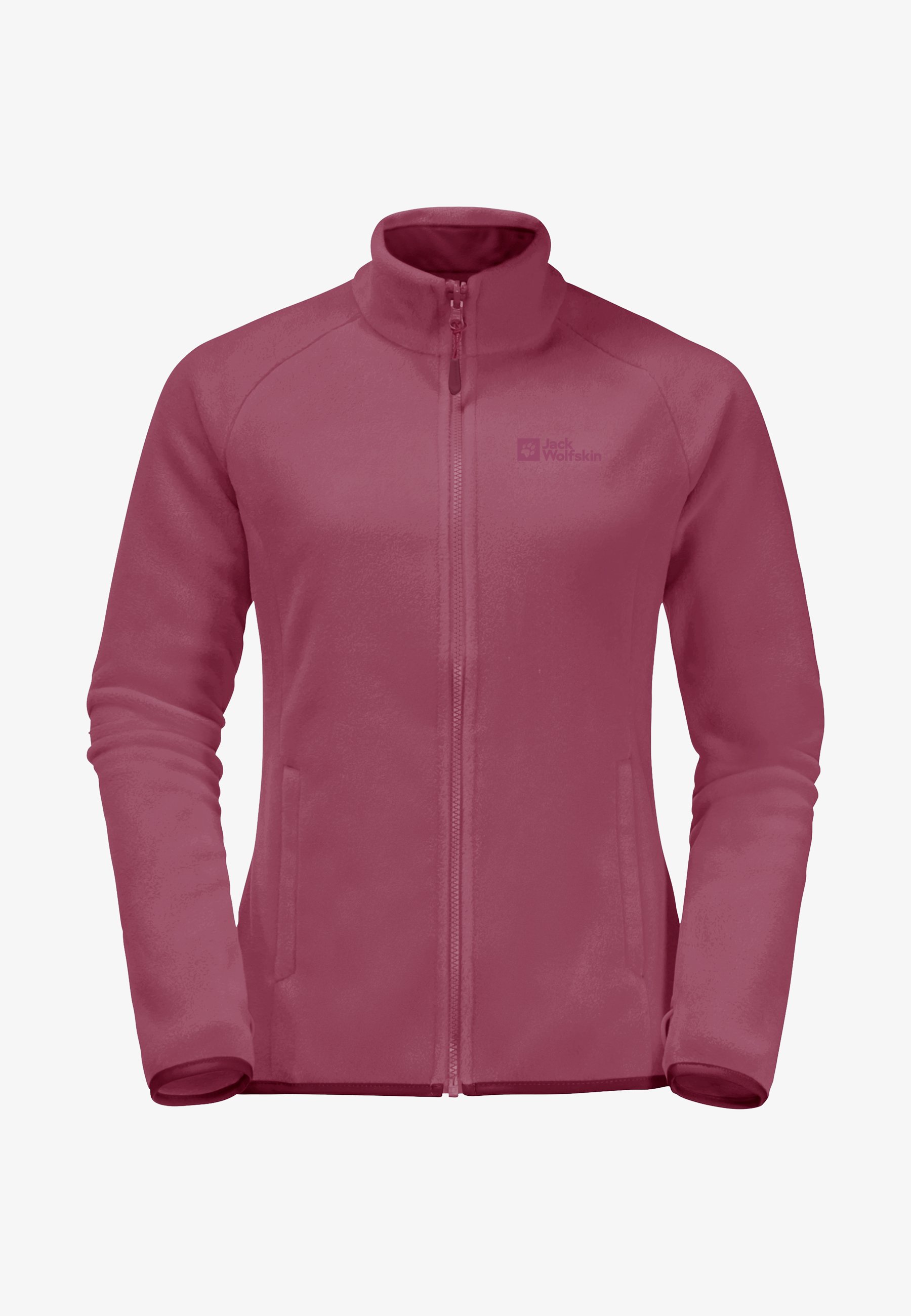Jack Wolfskin Fleecejacke Rote Fleecejacke Damen Jack Wolfskin