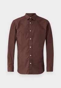 JJJOE PLAIN - Button down-skjorte - chicory coffee