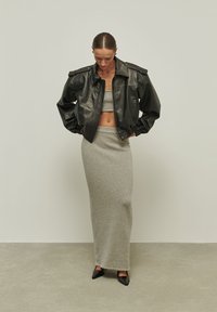 LA MANIA BERLIN - Nahkjakk - black
