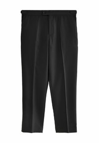 Next REGULAR FIT - EDIT TAPE DETAIL TUXEDO  - Chino - black