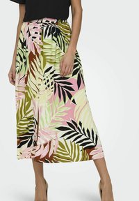 ONLY JUPE - Falda acampanada - tropical peach