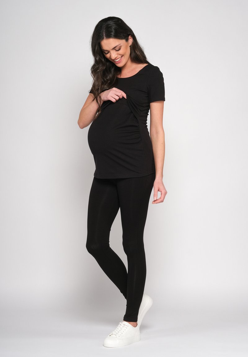 Cool Mama - 2 IN 1 - T-Shirt basic - black, Vergrößern