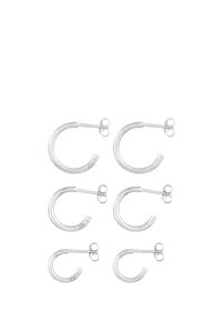 Elli 3 PACK HOOPS - Øreringe - silberfarben