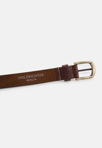 HOLZRICHTER Berlin FULL GRAIN TARIC - Gürtel business - cognac