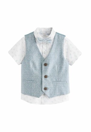 Next SET REGULAR FIT - Vest - blue