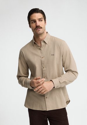 Polo Club, HEMD MAN MOREAU LONG SLEEVE REGULAR FIT - Camisa - beige
