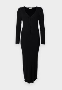 BRESE - Strikket kjole - black
