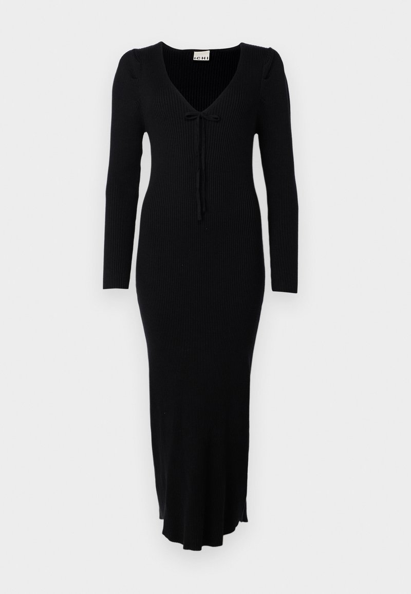 Ichi Gebreide jurk zwart Ichi Gebreide jurk zwart