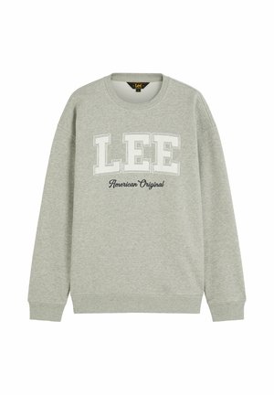 Lee, LONG SLEEVE LEE ORIGINAL CREW FOR MENS - REGULAR FIT . - Sweatshirt - mid grey mele