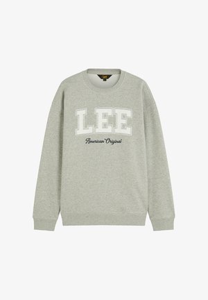 Lee, LONG SLEEVE LEE ORIGINAL CREW FOR MENS - REGULAR FIT . - Sweatshirt - mid grey mele