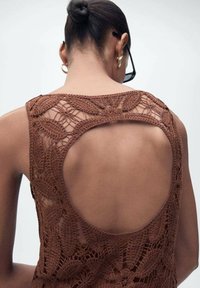 Mango SESENTA - Dnevna obleka - brown