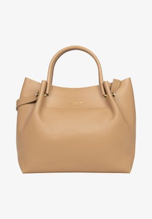 LANCASTER FOULONNÉ DOUBLE - Sac à main - naturel beige