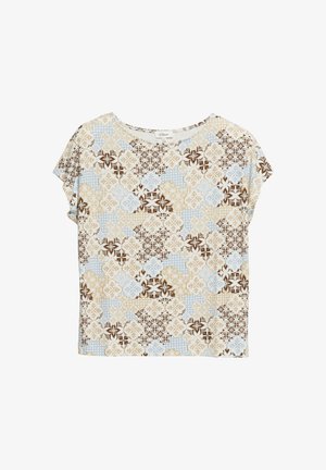 s.Oliver, T-SHIRT - T-Shirt print - beige