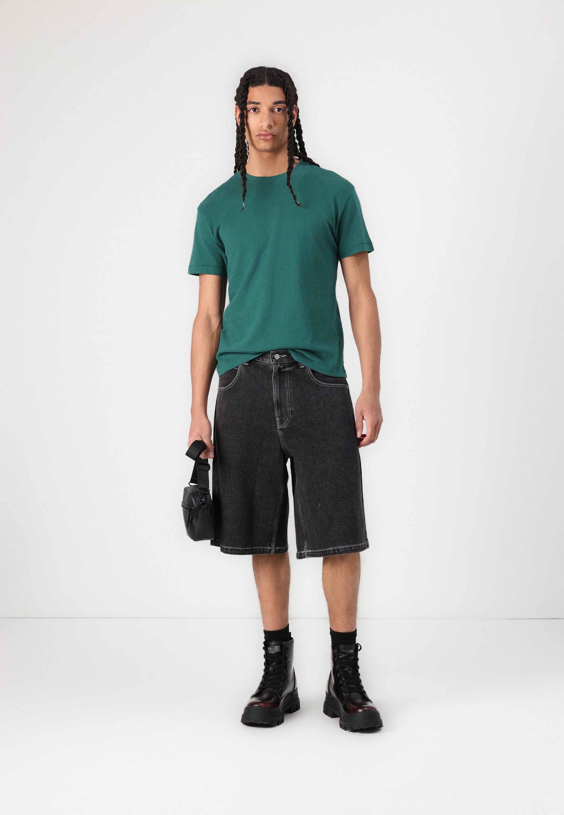 Abercrombie Fitch ESSENTIAL SOLID PACK T-shirt basic rosin