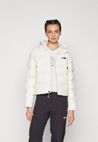 The North Face HYALITE DOWN HOODIE - Jakna ispunjena paperjem - white dune