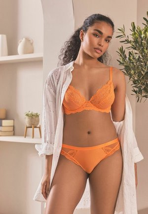 Next 3 PACK  - Podprsenka bez kostíc - green orange cream