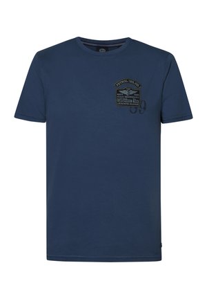 Petrol Industries T-Shirt print - petrol blue