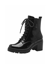 s.Oliver Snowboot/Winterstiefel - black patent