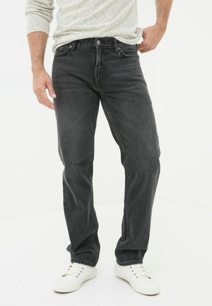 Jeans Straight Leg - washed black