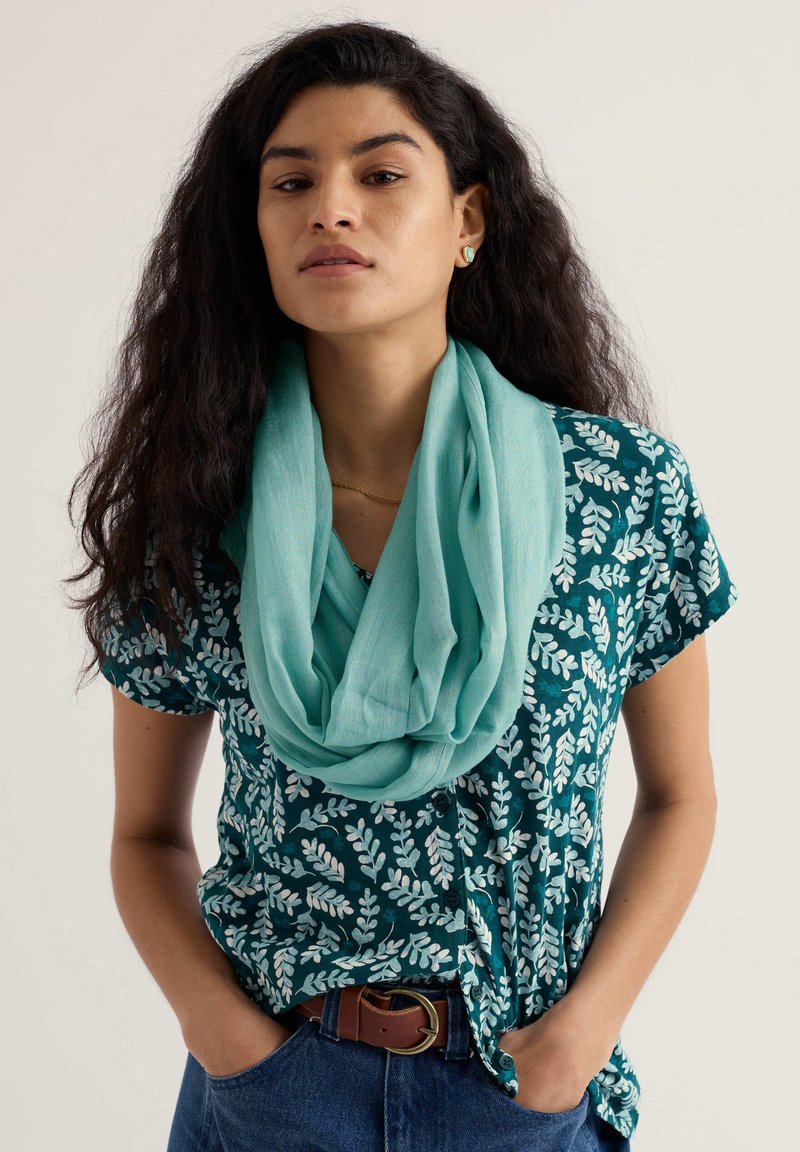 Seasalt Cornwall SEASALT CORNWALL WILCOVE SNOOD - Écharpe tube - blue/sardine