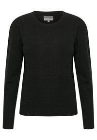 EVINAPW PU - Strickpullover - black