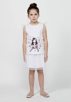 Koroshi Tricou cu imprimeu - blanco   white