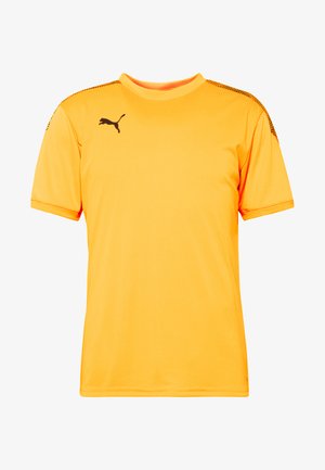 Puma PRO TEE - Camiseta estampada - ultra yellow/puma black