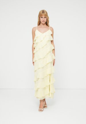 VILUNA STRAP ANKLE - Dolga obleka - pastel yellow